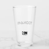 Verre Logo de police numérique Toonami (Dos)