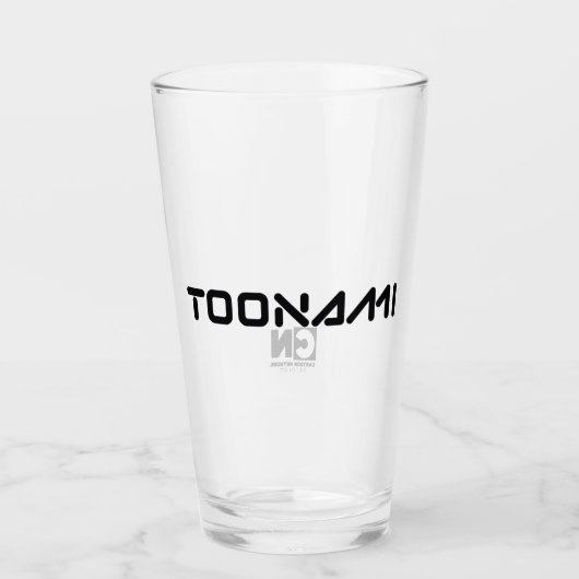 Verre Logo de police numérique Toonami (Devant)