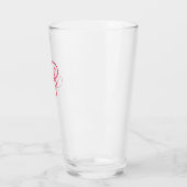Verre Logo de typographie initiale de monogramme élégant (Gauche)