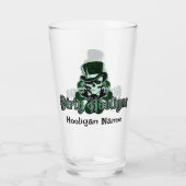 Verre Logo Dirty Hooligan - Personnalisé (Dos)