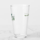 Verre Logo d'origine Green Pint Glass (Gauche)