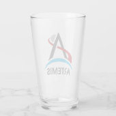 Verre Logo du programme Artémis de la NASA Mars 2024 Ast (Dos)