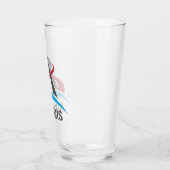 Verre Logo du programme Artémis de la NASA Mars 2024 Ast (Gauche)