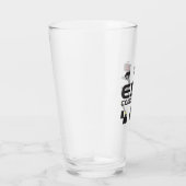 Verre - logo EDCC en noir avec couleurs (Droite)