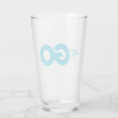 Verre Logo Golang (Go Programming Language) (Dos)