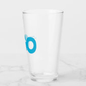 Verre Logo Golang (Go Programming Language) (Gauche)