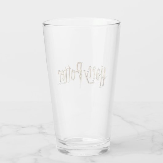 Verre Logo Gold Harry Potter (Dos)
