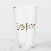 Verre Logo Gold Harry Potter (Devant)