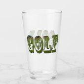 Verre Logo Green Golf Picture, (Devant)