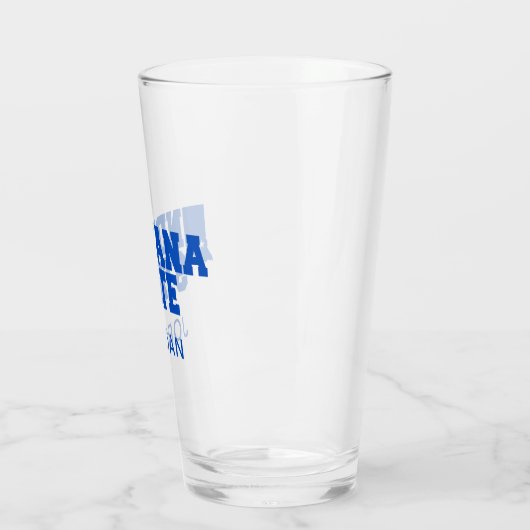 Verre Logo Indiana State (Gauche)