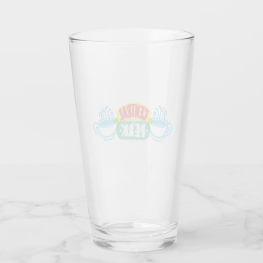 Verre Logo Neon Central Perk (Dos)