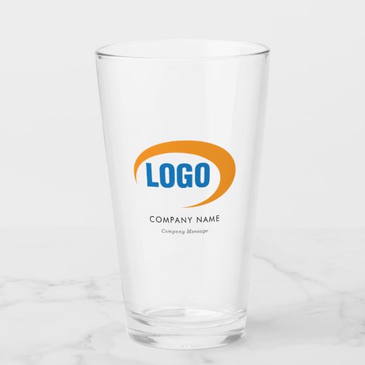 Verre Logo personnalisé (Devant)