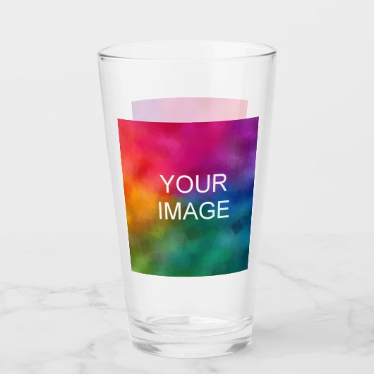 Verre Logo Professionnel Personnalisé Ou Image Ajouter U (Devant)