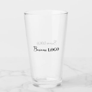 Verre Logo promotionnel de l'entreprise