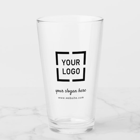 Verre Logo promotionnel personnalisé (Devant)