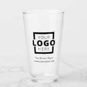 Verre Logo promotionnel personnalisé (Devant)