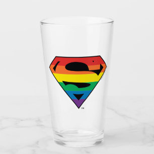 Verre Logo Rainbow de Superman