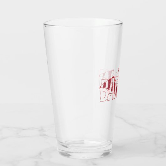 Verre Logo superposé de Batman Bat (Droite)