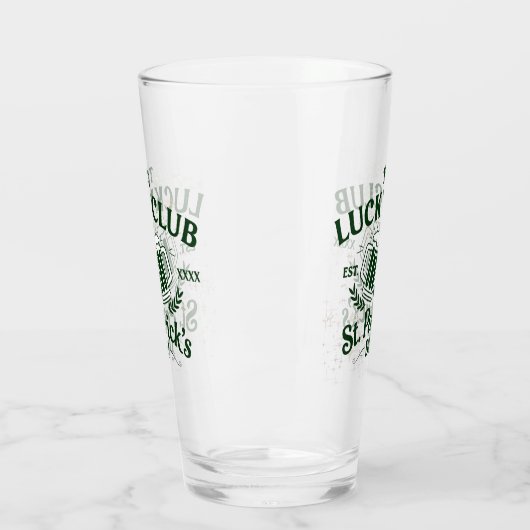 Verre Logo sur mesure de la Saint Patrick (Gauche)