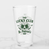 Verre Logo sur mesure de la Saint Patrick (Devant)