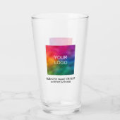 Verre Logo sur mesure pour les petites entreprises (Dos)