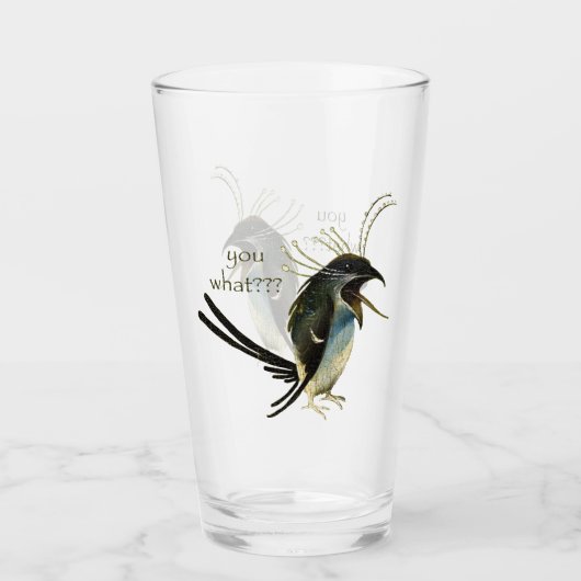 Verre L'oiseau de Jérôme Bosch (Devant)