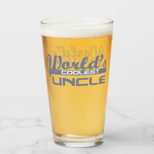 Verre L'oncle le plus froid du monde (Devant (rempli))