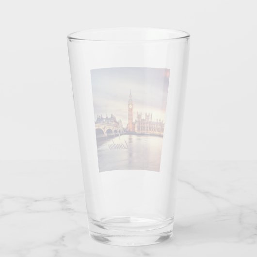 Verre Londres Big Ben (Dos)