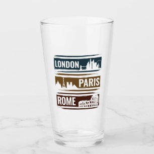 Verre Londres Paris Rome