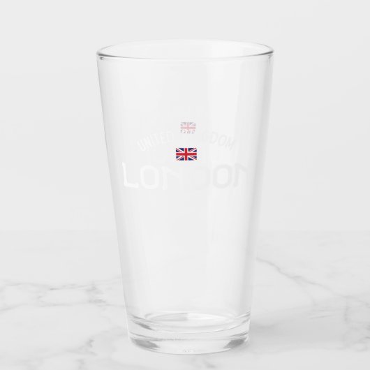 Verre Londres Royaume-Uni déçu (Devant)
