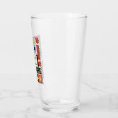 Verre LOONEY TUNES™ DAFFY DUCK™ Vacances (Gauche)