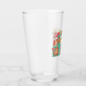 Verre LOONEY TUNES™ | Joyeux Motif de vacances (Droite)