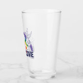 Verre LOONEY TUNES™ - Love Is Love (Gauche)