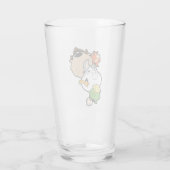 Verre LOONEY TUNES™ Têtes massives stylisées (Dos)