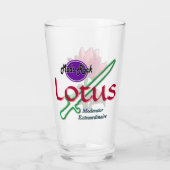 Verre Lotus mod tumbler (Dos)