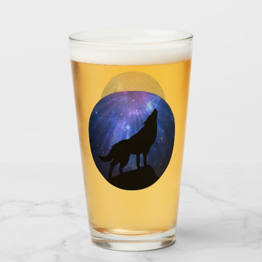 Verre Loup Céleste (Devant (rempli))