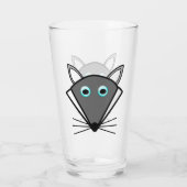 Verre Loup d'Halloween mignon (Dos)
