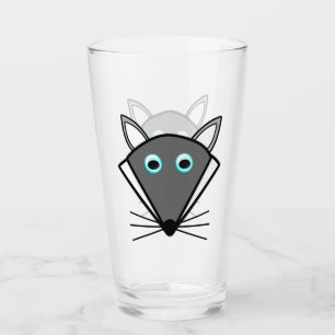 Verre Loup d'Halloween mignon