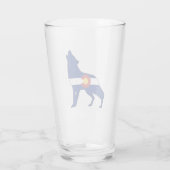 Verre Loup du drapeau du Colorado (Dos)