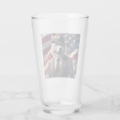 Verre Loup patriotique (Dos)