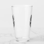 Verre Loup tribal indien (Gauche)