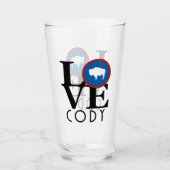 Verre LOVE Cody Wyoming (Devant)