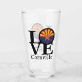 Verre LOVE Cornville (Dos)