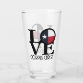 Verre LOVE Corpus Christi (Dos)