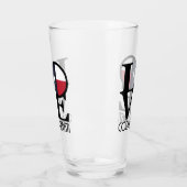 Verre LOVE Corpus Christi (Gauche)