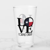 Verre LOVE Corpus Christi (Devant)