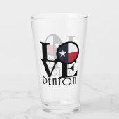 Verre LOVE denton Texas (Dos)
