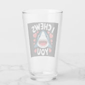 Verre Love Heart Leopard Cute Valentine's Day (Dos)