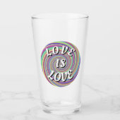 Verre Love Is Love Fierté (Devant)