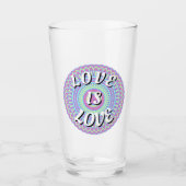 Verre Love Is Love Fierté (Devant)